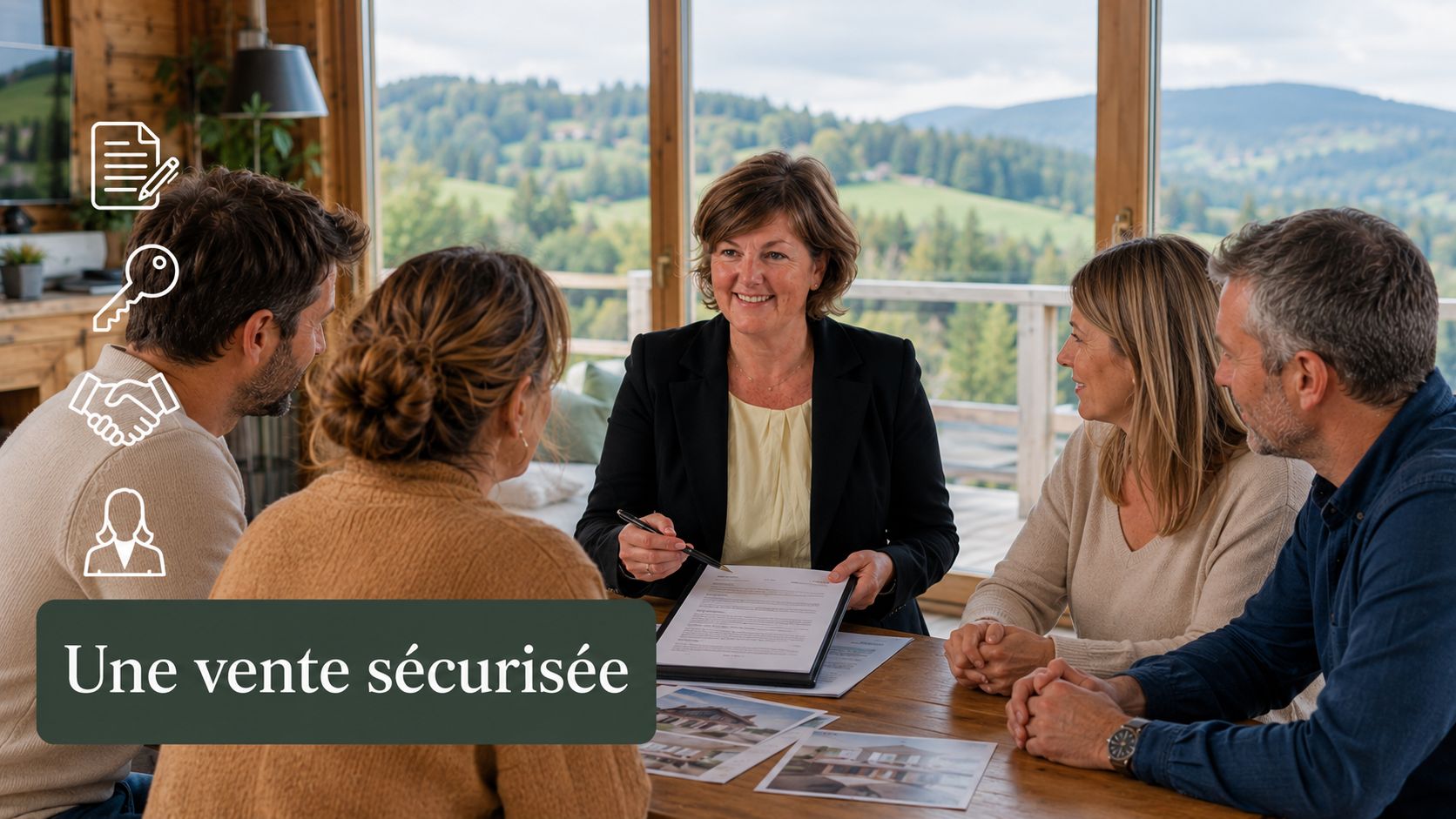 De la visite à la signature aux Rousses