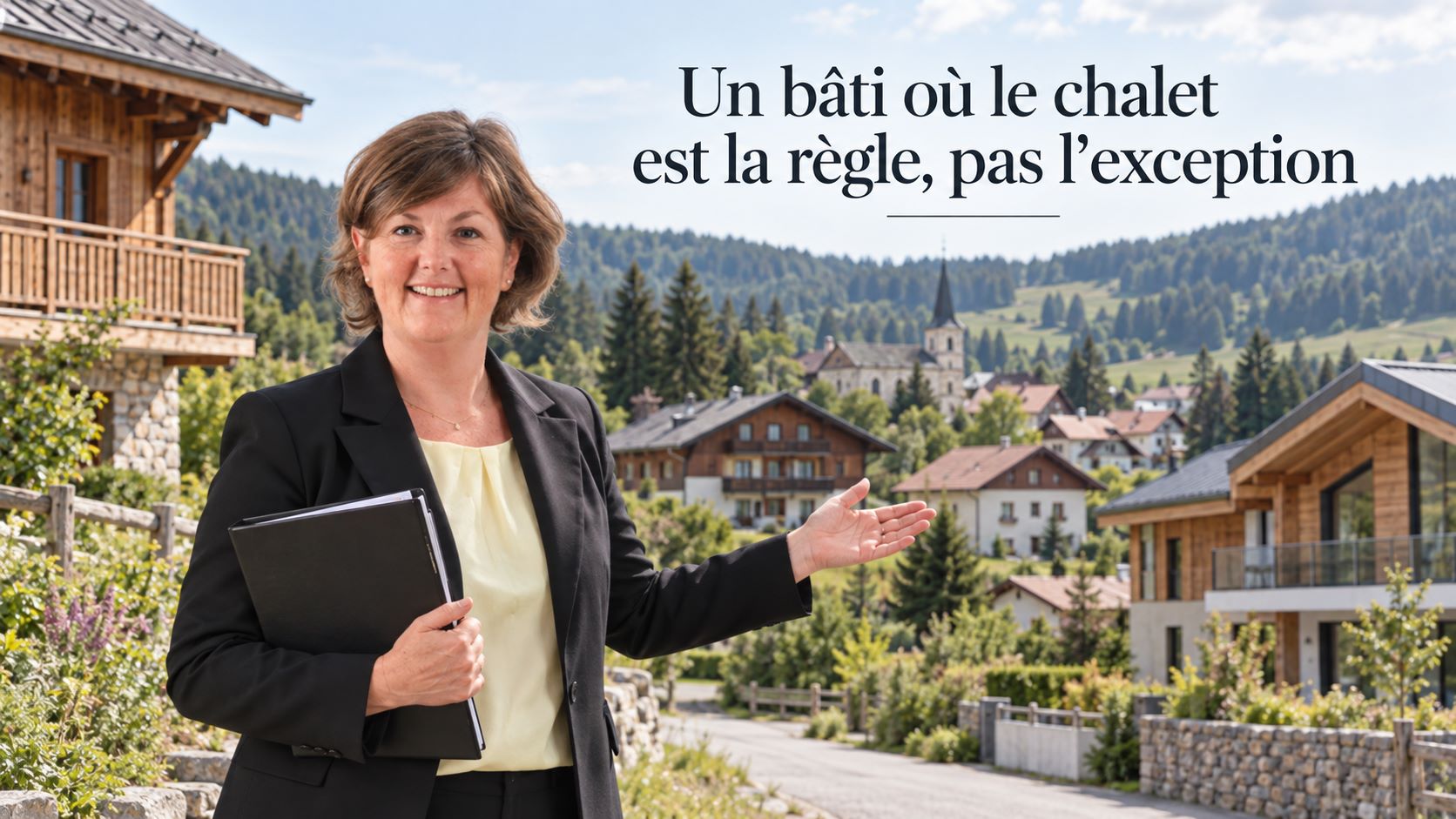 Vendre son chalet ou sa maison à Prémanon — Caroline Viennet, iad France