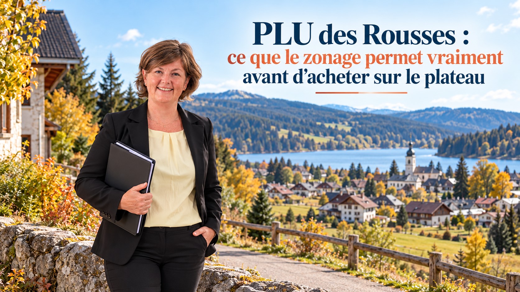 PLU des Rousses : comprendre avant d'acheter, avec Caroline Viennet, conseillère immobilier iad
